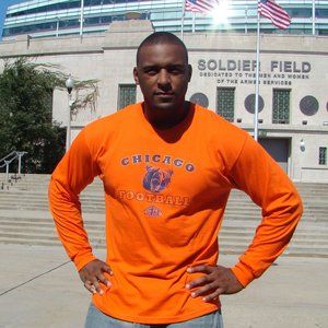 New Mens Chicago My Home Orange Long Sleeve Bears Football T Shirt S M L XL